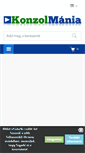 Mobile Screenshot of konzolmania.hu